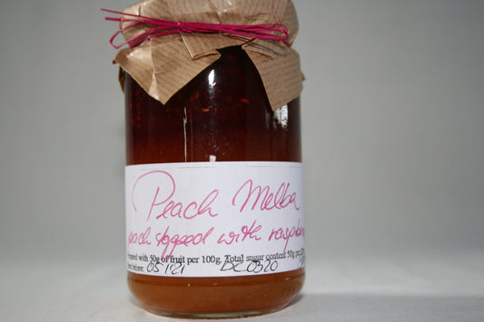 Hella's Kitchen Peach & Raspberry Jam (350g)